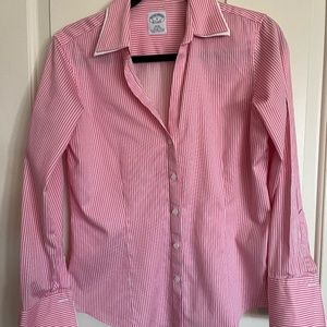 Brooks Brothers Pinstripe Size 6 - cufflinks required